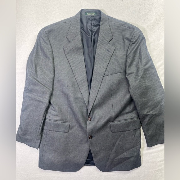 Chaps Ralph Lauren Vintage Blazer 2 button Men’s 44 Tall Wool VTG casual preppy - Picture 1 of 10